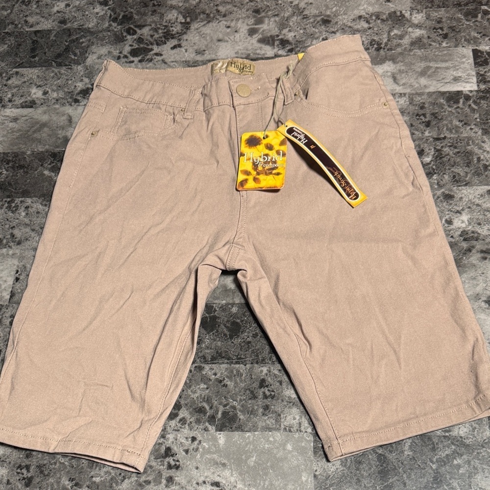 Hybrid Apparel Tan Women's Bermudas